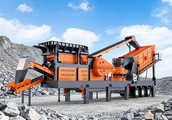 Stone crusher plant