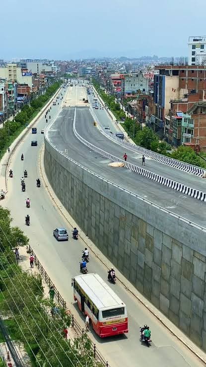 First Flyover of Nepal