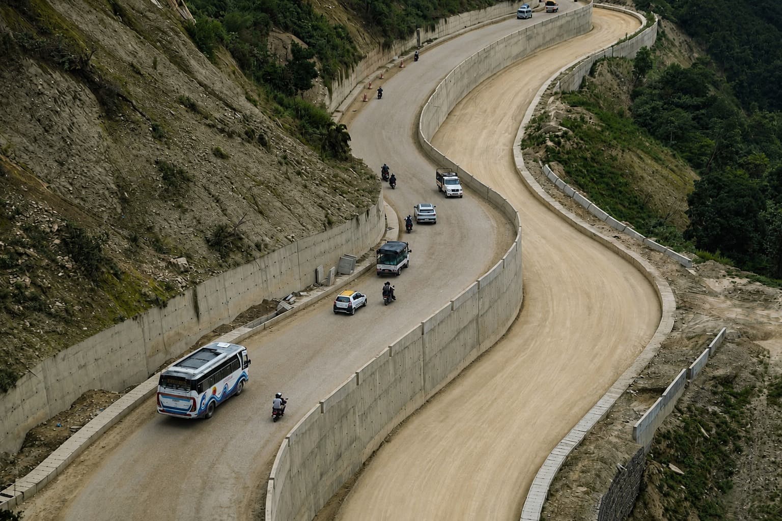 Widening of Suryabinayak Sangha Road Section of Suryabinayak Dhulikhel Road (Ch: 0+000-7+500)